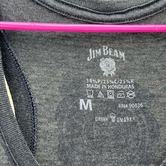 Jim Beam Logo Tank Front Back Design Top Medium - Picture 5 of 5